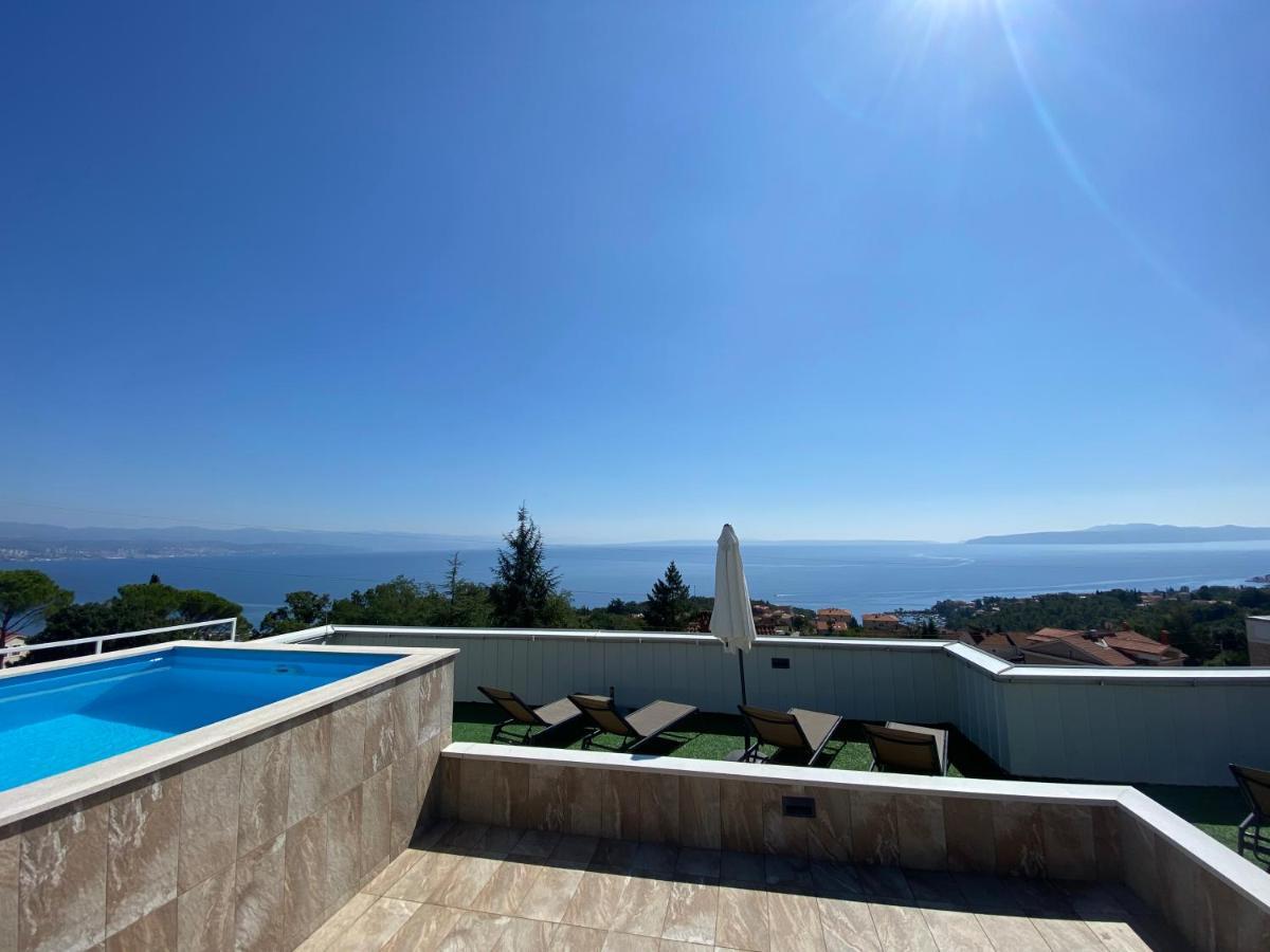 Apartment Mara Opatija With Rooftop Swimming Pool Ičići Zewnętrze zdjęcie